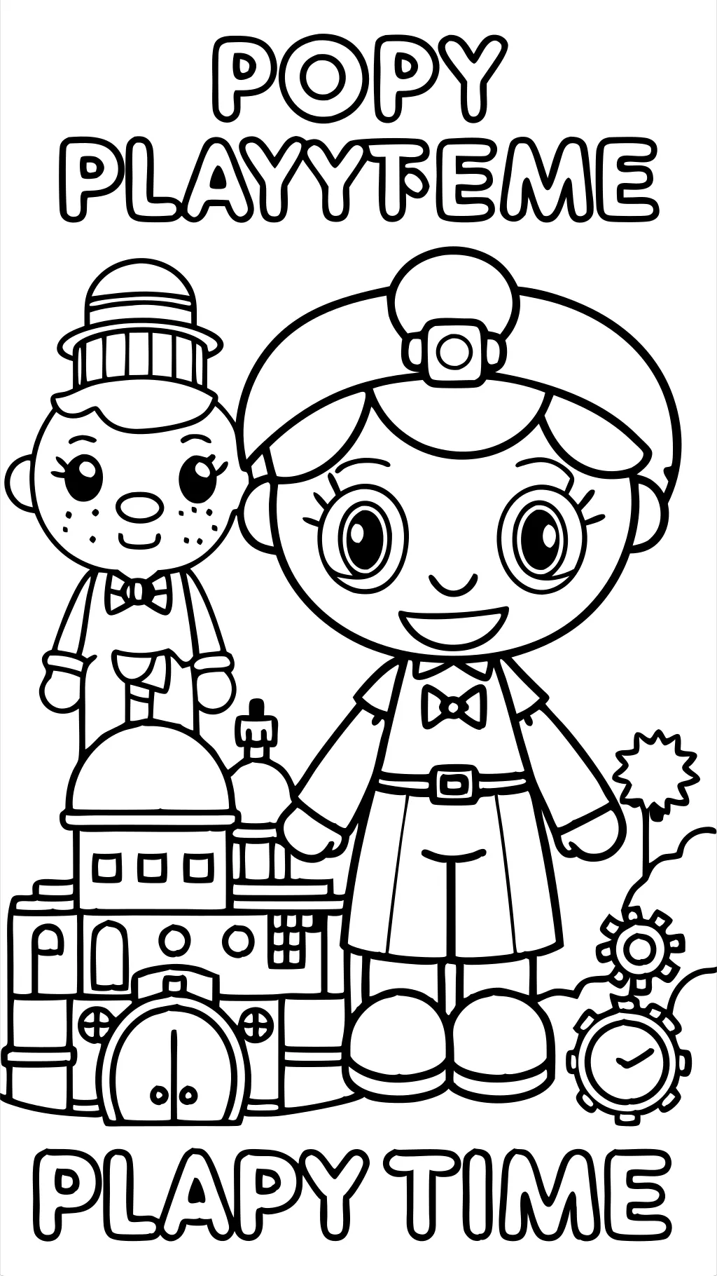 coloring pages poppy playtime